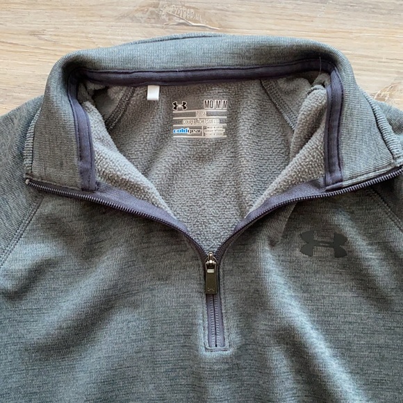 Men’s Half Zip Crewneck Sweater - Picture 4 of 5